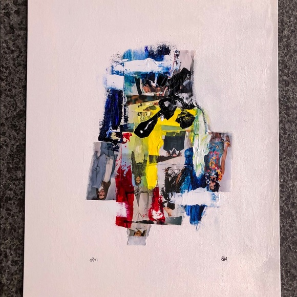 Original Mixed Media Art for Home Decor - Picture 3 of 3